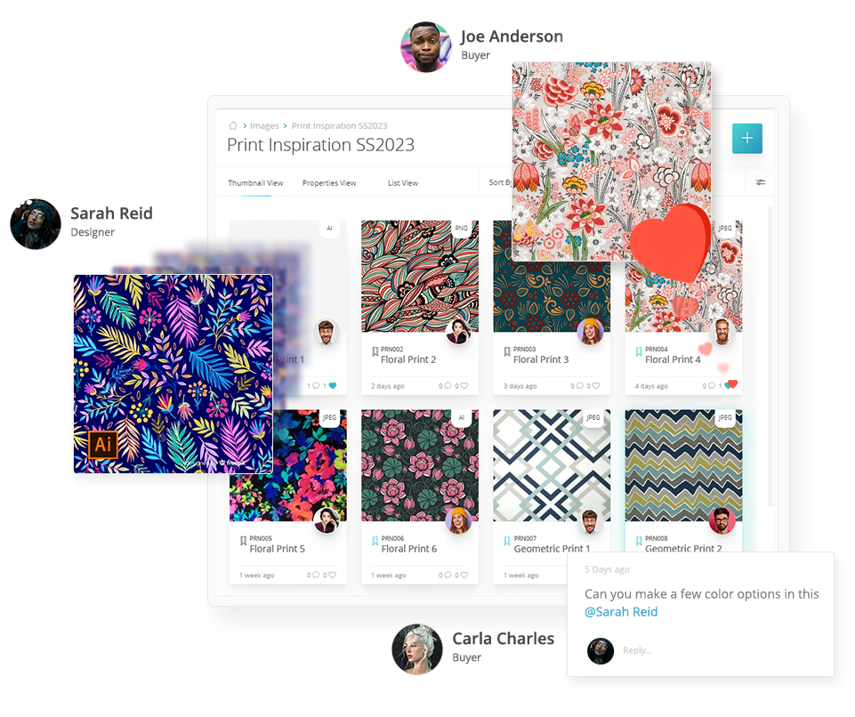screenshot of WFX PLM